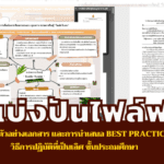 แบ่งปัน ตัวอย่างเอกสาร และการนำเสนอ Best practices วิธีการปฏิบัติที่เป็นเลิศ ชั้นประถมศึกษา