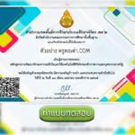 แบบทดสอบออนไลน์ Digital Literency หลักสูตรสำหรับข้าราชการ และบุคลากรภาครัฐ