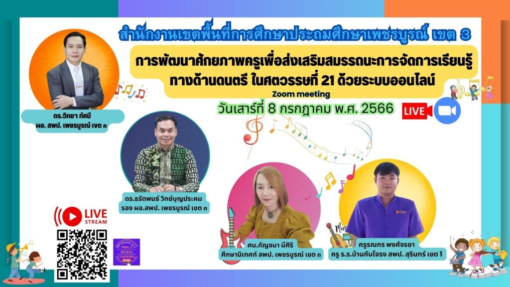 อบรมออนไลน์ เสริมสมรรถนะ การจัดการเรียนรู้ในศตวรรษที่ 21 วันเสาร์ที่ 8 กรกฎาคม 2566 รับวุฒิบัตรหลังการอบรม