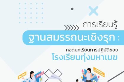 เผยแพร่ไฟล์แนวทางการจัดการเรียนรู้ฐานสมรรถนะเชิงรุก ถอดบทเรียนจากแนว คิด สู่การปฏิบัติ เอกสารวิชาการ ปี 2566 จากสำนักงานเลขาธิการสภาการศึกษา