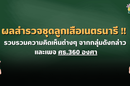 ผลสำรวจ ความคิดเห็น ชุดลูกเสือเนตรนารี !! อยากปรับเป็นแบบไหนอย่างไร