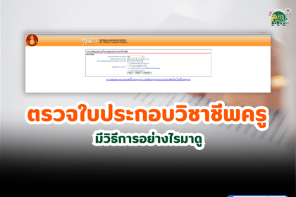 ตรวจสอบใบอนุญาตประกอบวิชาชีพ 2567 มีวิธีการอย่างไร